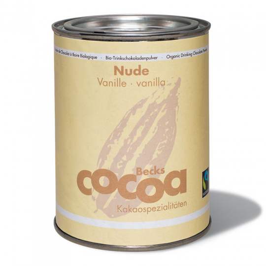 Luomukaakao Becks Cacao "Nude" vaniljalla, 250 g