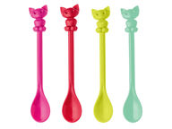 Happy spoons Kitty -kissalusikat, 4 kpl