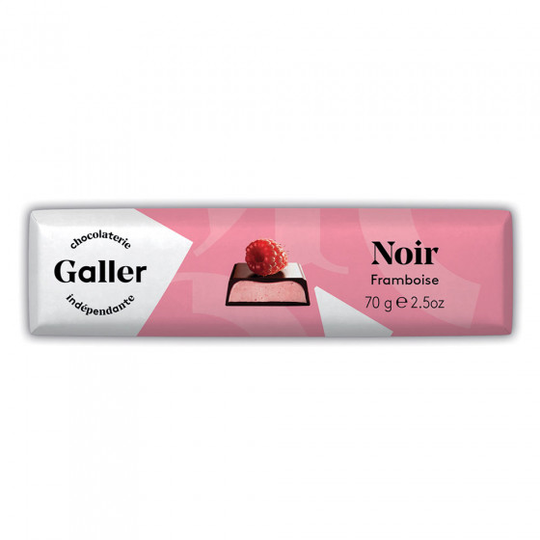 Suklaapatukka Galler Dark Raspberry, 70 g