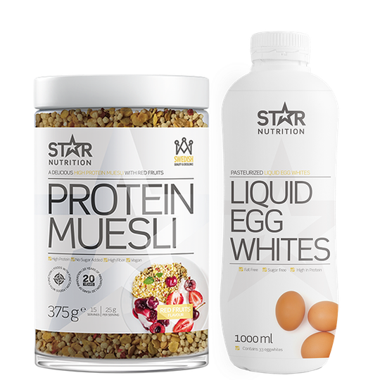 Liquid Egg Whites & Protein Muesli!