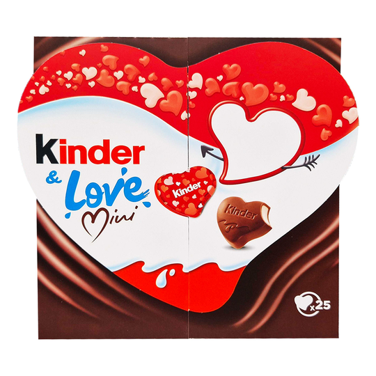 Kinder Love Mini Suklaarasia - 107 grammaa