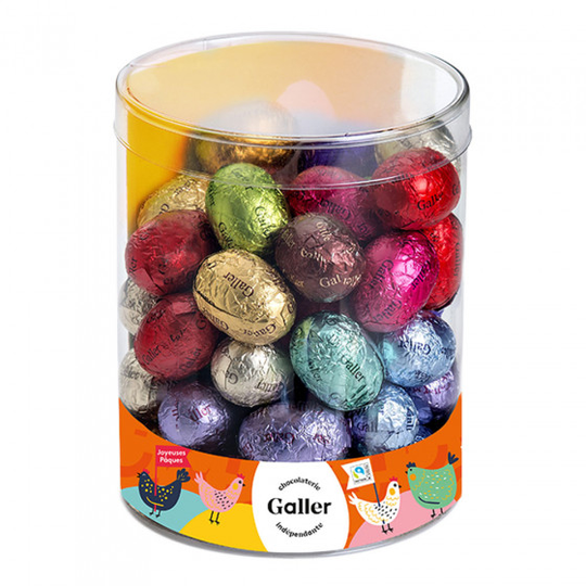 Suklaakaramellisetti Galler "Easter Eggs Selection Tube", 500 g