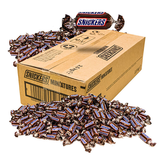 Snickers Miniatures Suurpakkaus - 2,5 kg