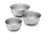 Brabantia Sekoituskulhosarja 3 kpl, teräs