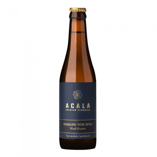 Luomu hieno kuohuva fermentoitu teejuoma ACALA Premium Kombucha "Wind Shadow Organic", 330 ml