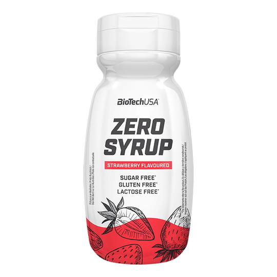 Biotechusa Zero Syrup 320 Ml Strawberry
