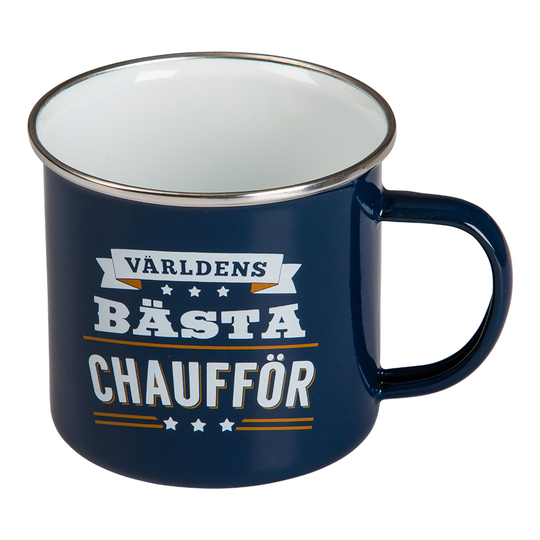 Retromuki Tekstillä - Chaufför