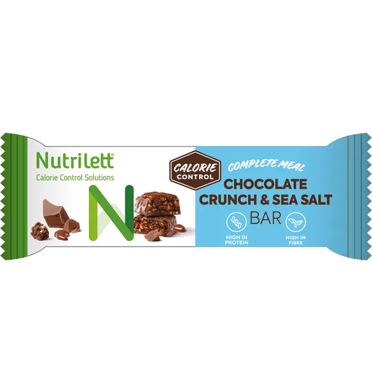 Nutrilett 2 x Ateriankorvikepatukka Merisuola & Suklaa