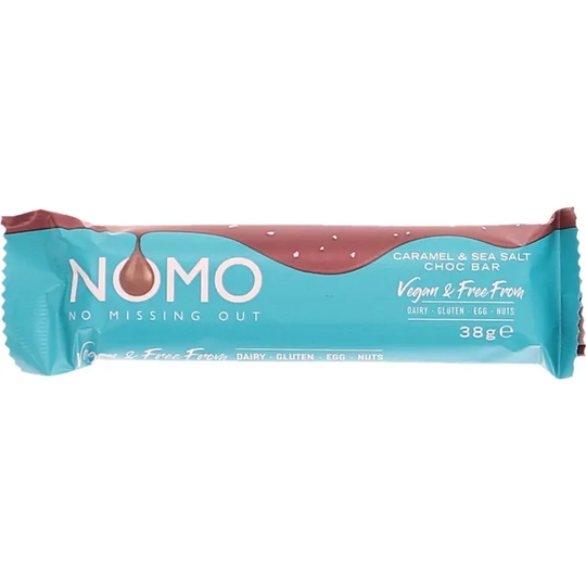 Nomo 3 x Suklaapatukka Toffee & Merisuola
