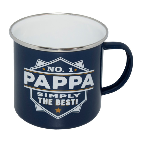 Retromuki Tekstillä - No.1 Pappa