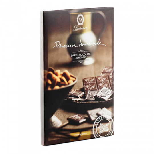 Tumma suklaa mantelilla "Laurence", 80 g