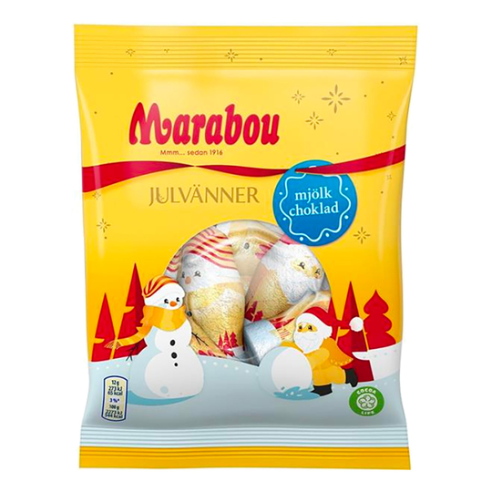 Marabou Julvänner - 120 grammaa