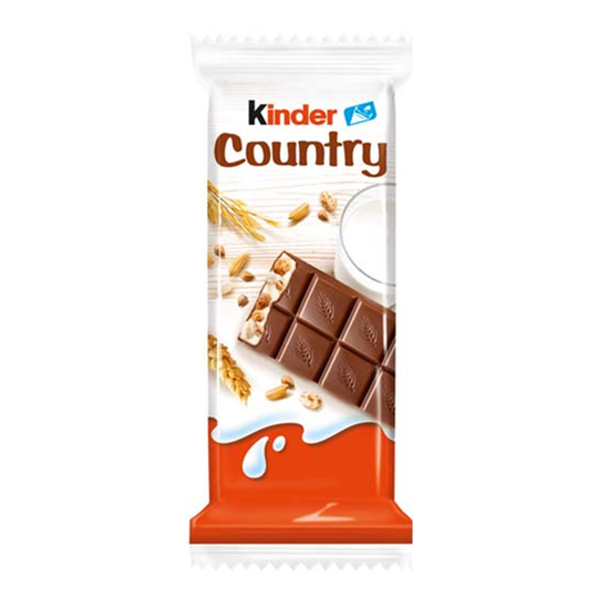 Kinder Country Suklaalevy - Kappaleittain