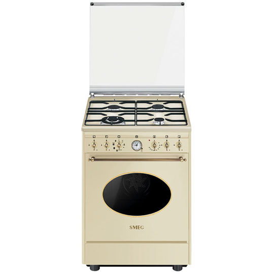 Smeg CO68GMA8 Colonial -kaasuliesi, 60 cm, creme