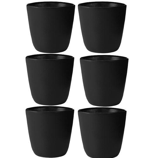 Aida RAW muki 6 kpl, titanium black
