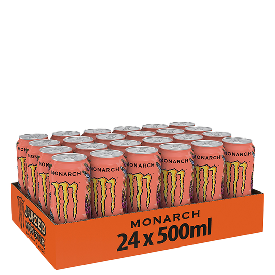 24 x Monster Energy, 50 cl, Juiced Monarch