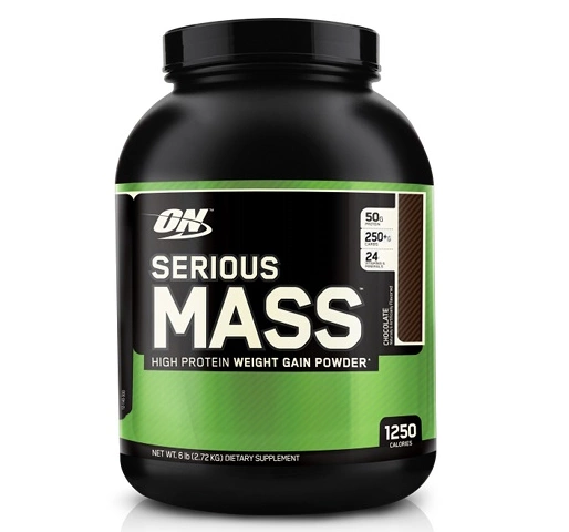 Optimum Nutrition Serious Mass 2.72 Kg Choklad