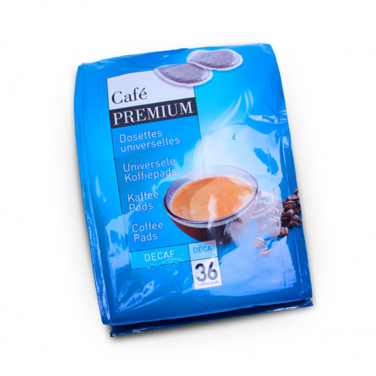 Kofeiinittomat kahvityynyt Coffee Premium "Decaf", 36 kpl.