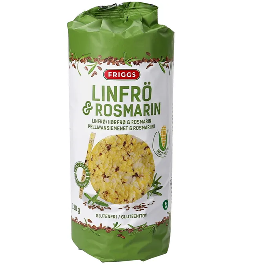 Friggs 2 x Maissikakut Pellavansiemenet & Rosmariini