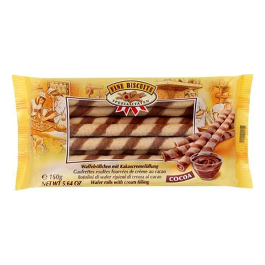 Wafer Rolls Suklaa - 160 grammaa