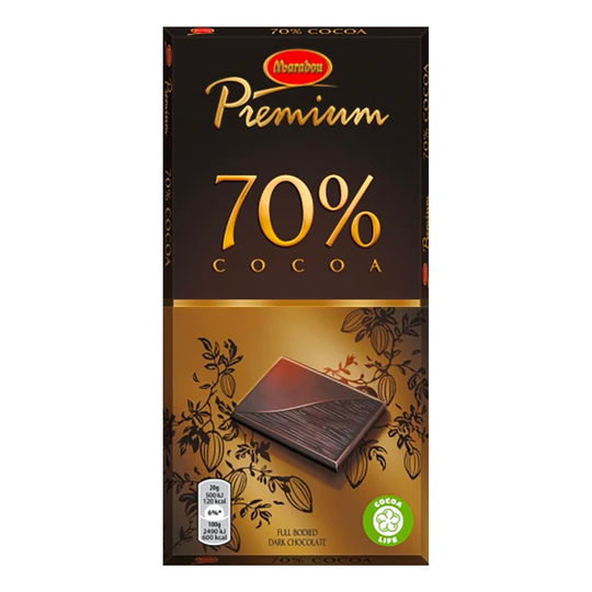 Marabou Premium Dark 70 % - 100 grammaa