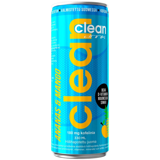 Clean Drink 330 Ml Ananas Mango