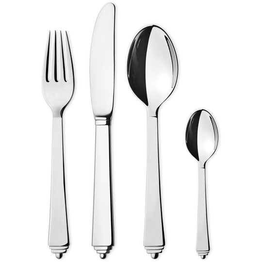 Georg Jensen Pyramide-aterimet, 24 osaa