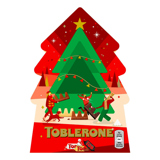 Toblerone Joulukonvehdit - 144 grammaa