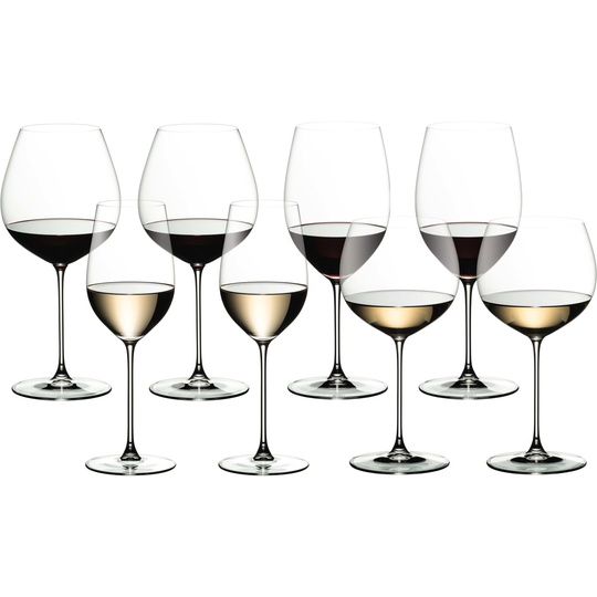 Riedel Veritas Pinot Noir/Cabernet -viinilasi, 8 kpl