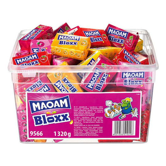 Maoam Fruktkola Irtomakeinen Rasiassa - 1,32 kg