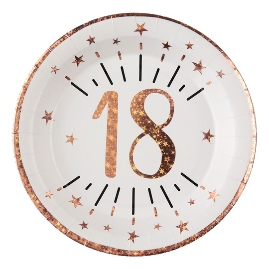 Pahvilautaset Hohtava Ruusukulta - 18