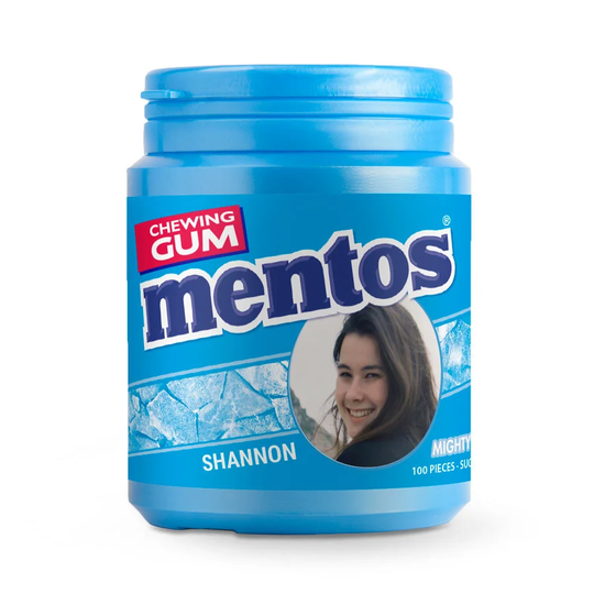Mentos Chewing Gum Potin nimi ja valokuva