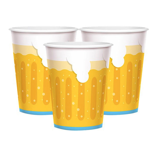 Pahvimukit Oktoberfest-Olut - 6-pakkaus
