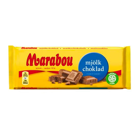 Marabou Maitosuklaa Suklaalevy - 100 gram