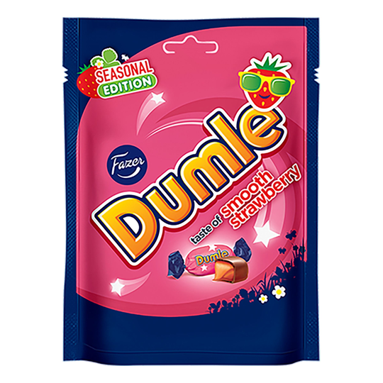 Dumle Smooth Strawberry - 120 grammaa