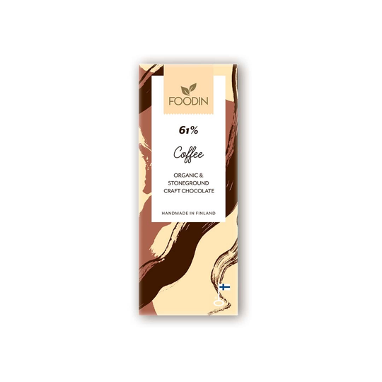 Foodin Raw Chocolate 40 G Coffee 61%
